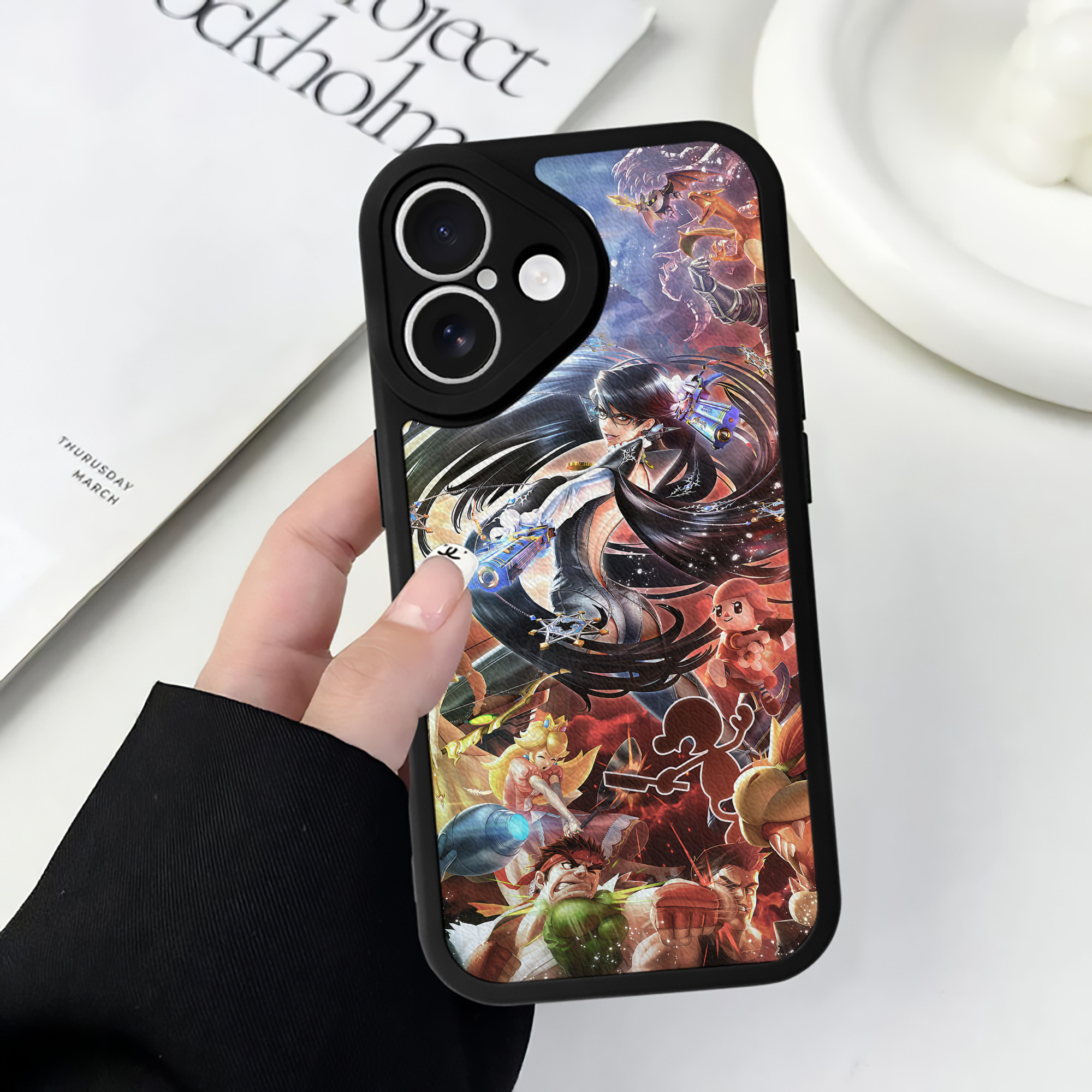 （画像用） ポケットモンスター Pokémon 【iPhone 16シリーズ対応】シリコンスマホケース（レザー調） 材質：シリコン